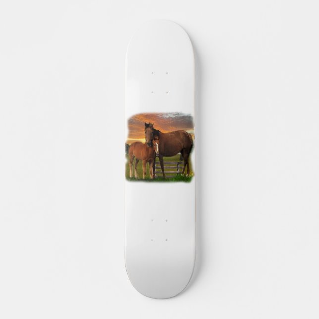 Skateboard Caballo y pony (Anverso )
