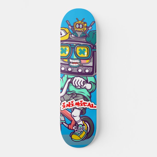 Skateboard Cabecera Inimical (Anverso)