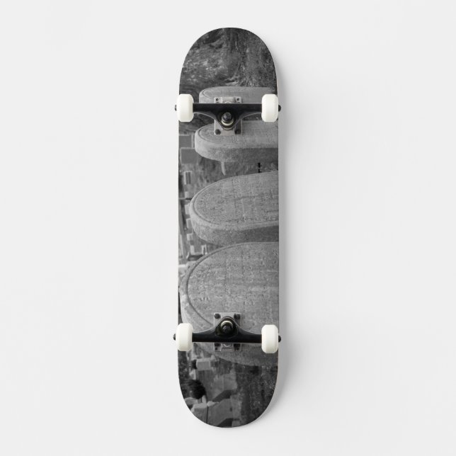 Skateboard cabeceras antiguas (Anverso)