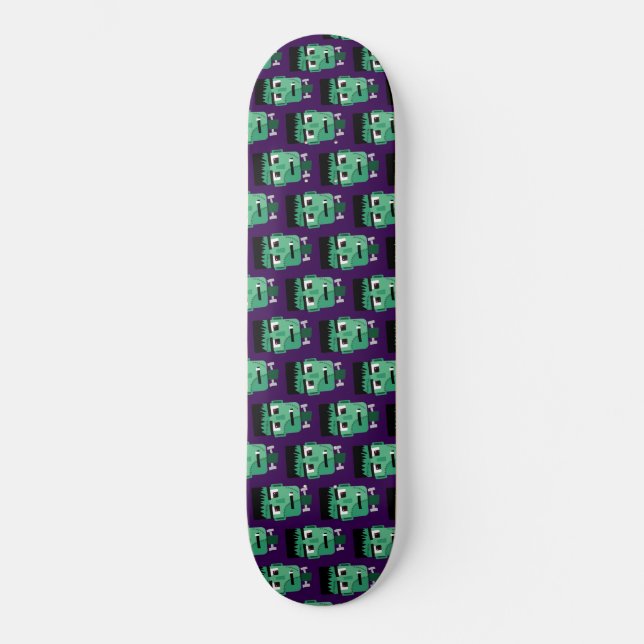 Skateboard Cabeza de Frankenstein Monster (Anverso)