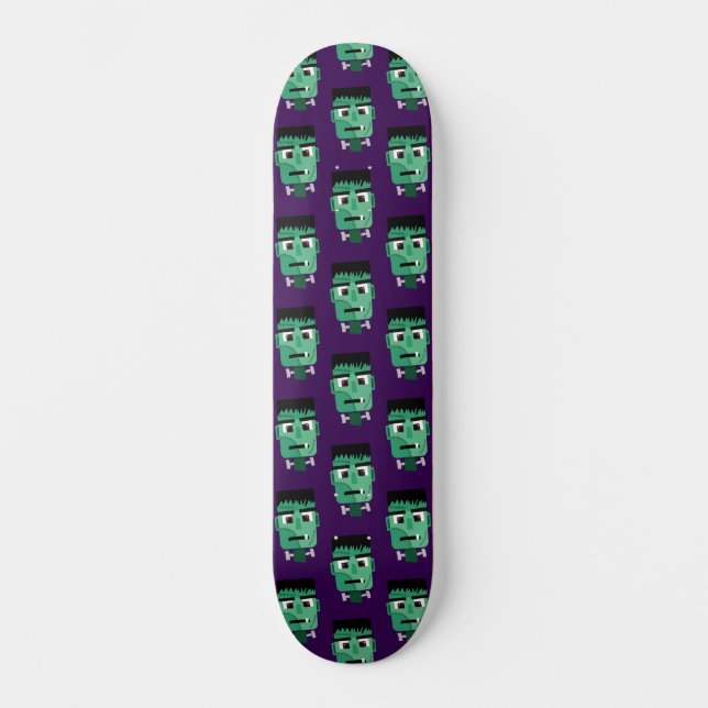 Skateboard Cabeza de Frankenstein Monster (Anverso)