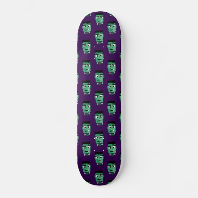 Skateboard Cabeza de Frankenstein Monster (Anverso)