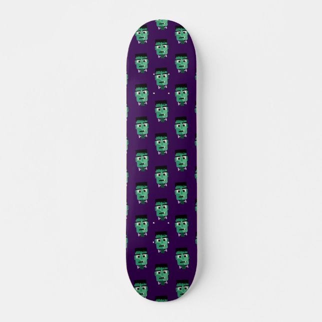 Skateboard Cabeza de Frankenstein Monster (Anverso )