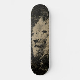 Skateboard Cabeza De León Con Problemas De Vintage