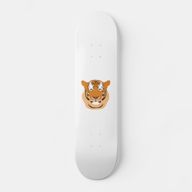 Skateboard Cabeza de tigre (Anverso)