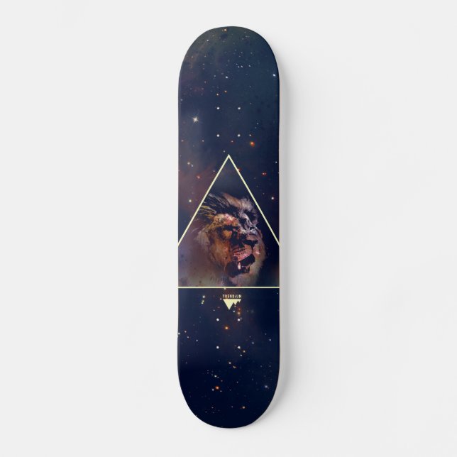 Skateboard Cabeza del león del triángulo de la galaxia - (Anverso)
