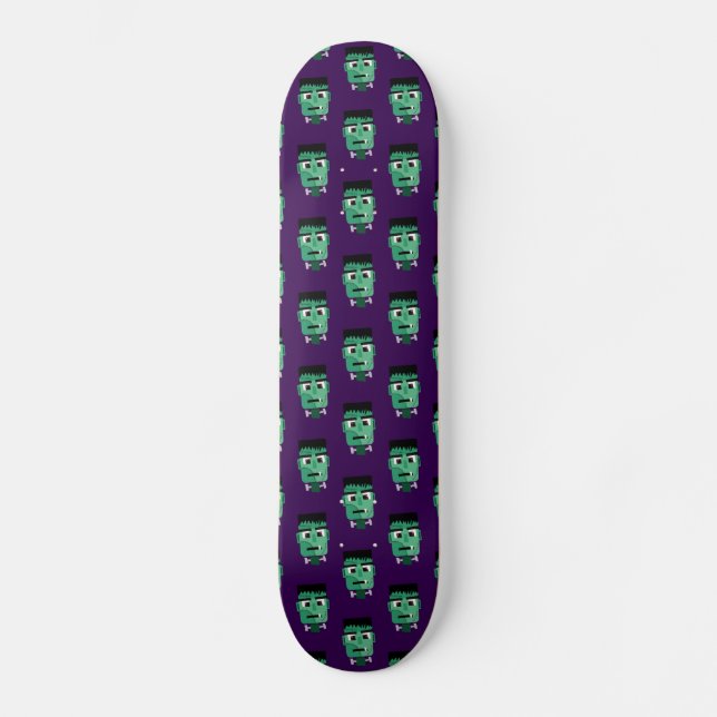 Skateboard Cabeza del Monstruo de Frankenstein (Anverso)
