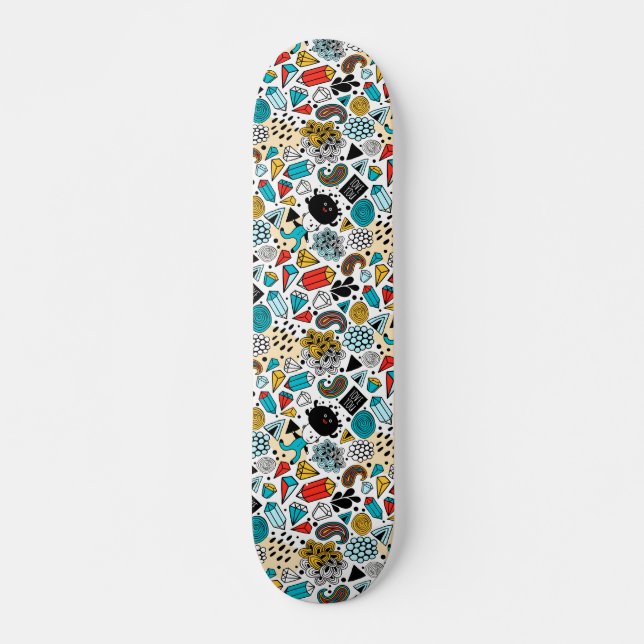 Skateboard Cabeza loca (Anverso )