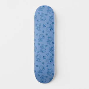 Skateboard Cacahuetes Modelo de astronauta espacial azul Sn