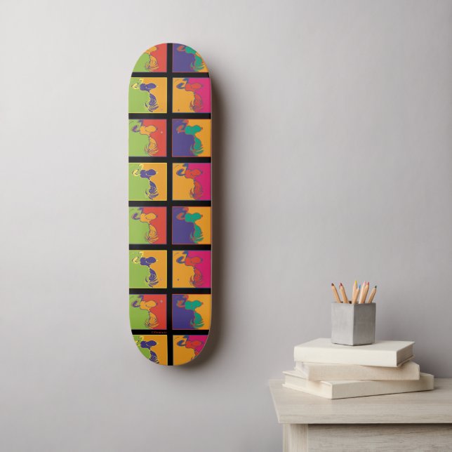 Skateboard Cacahuetes | Noopia de arte pop moderno (Arte de la pared)