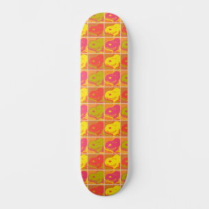Skateboard Cacahuetes   Patrón de arte pop Snoopy