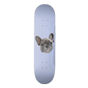Skateboard Cachorro de Bulldog francés
