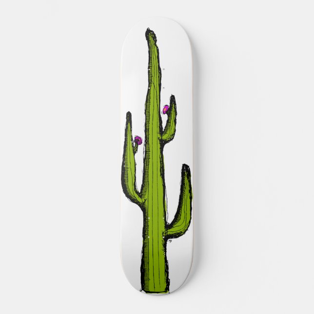 Skateboard Cactus (Anverso)