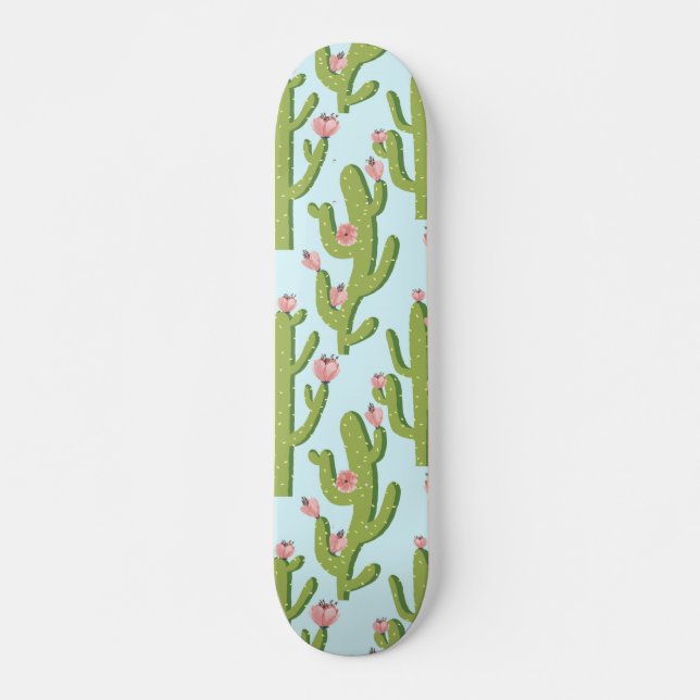 Skateboard Cactus de verano (Anverso )