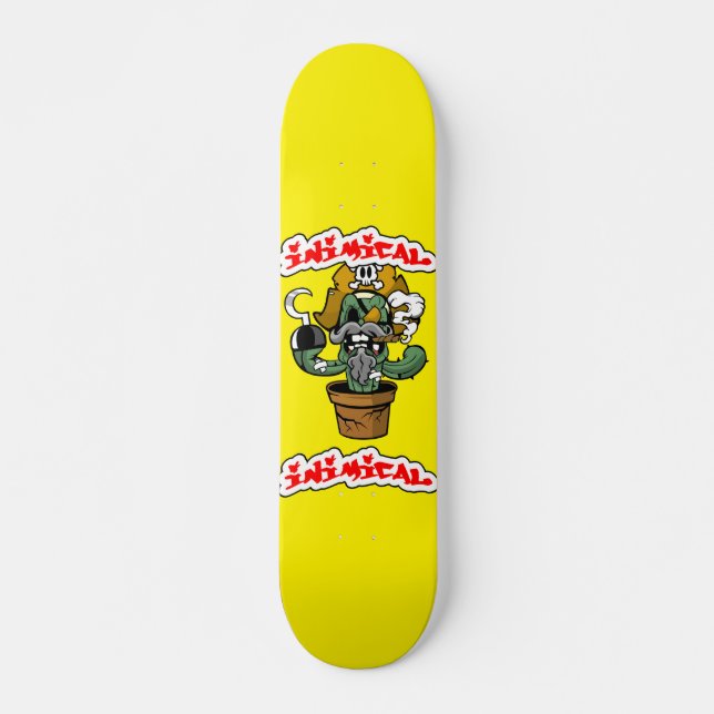 Skateboard Cactus pirata hostil (Anverso )