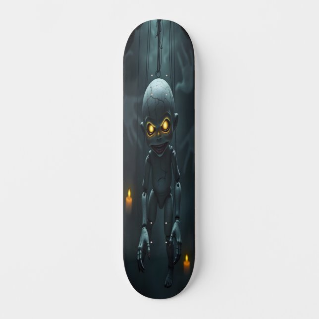 Skateboard Cadenas de la maldita edición 3 (Anverso)