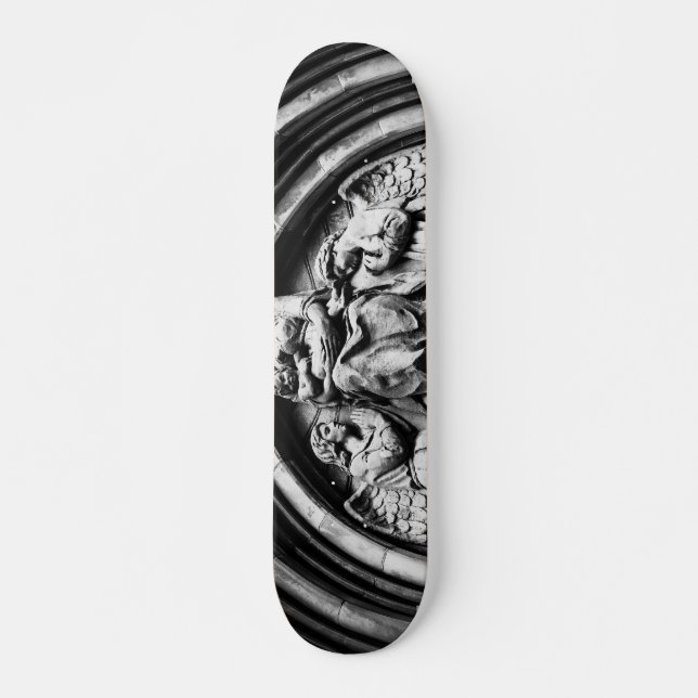 Skateboard Cae, Espera En Alto (Anverso )