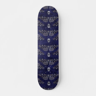 Skateboard Caer en la muerte de Moth y Skulls