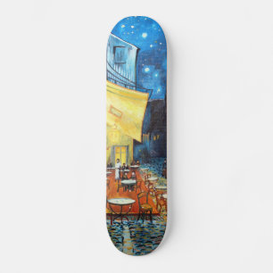 Skateboard Café en la noche