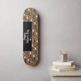 Skateboard Café Sencillo y Elegante Día del Padre Moderno