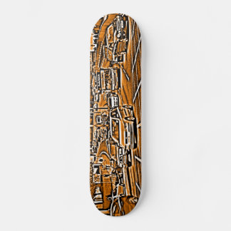 Skateboard Caja de conexiones en Naranja