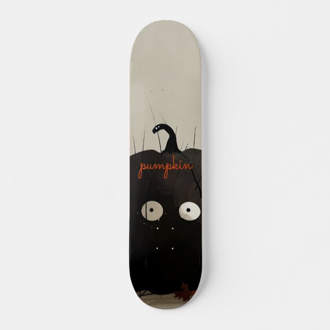 Skateboard Calabaza negra (Anverso )