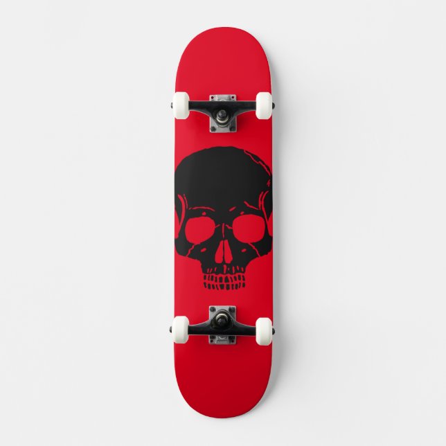 Skateboard Calavera (Anverso)