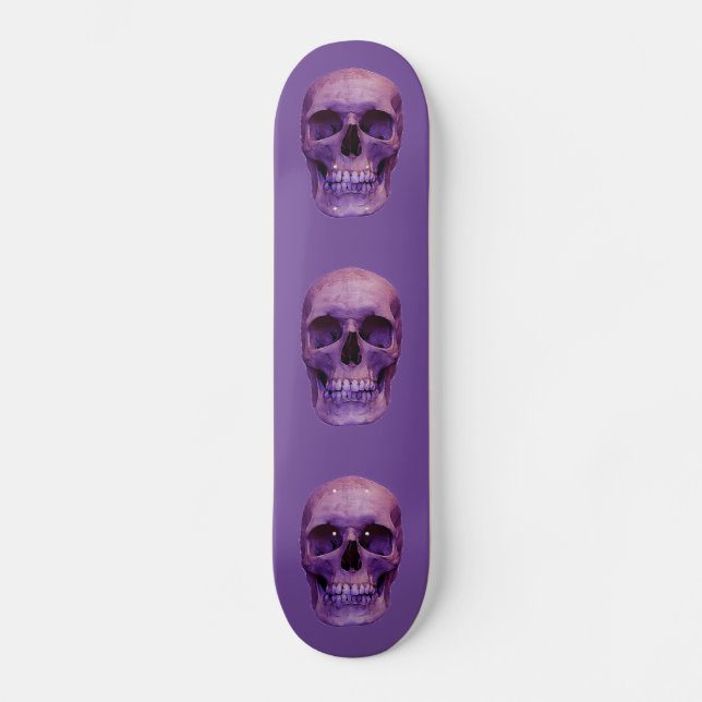 Skateboard Calavera (Anverso)