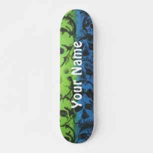 Skateboard - Calavera arcoiris - Personalizar con