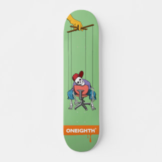 Skateboard Calavera cansada. ONEIGHTH Tokyo Original