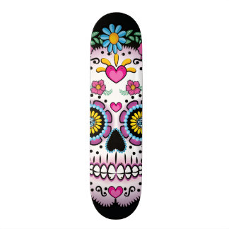 Skateboard Calavera de los Muerto Sugar