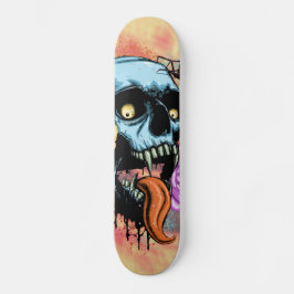 Skateboard Calavera de vampiro