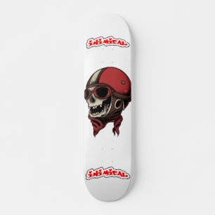 Skateboard Calavera del piloto hostil