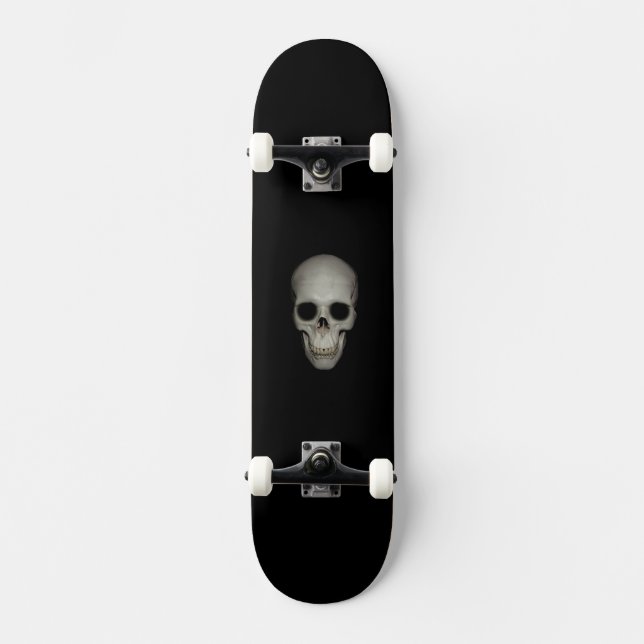 Skateboard "Calavera humana" (Anverso)