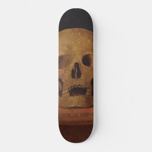 Skateboard Calavera humana (por Mariotto Albertinelli) (Anverso)