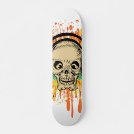 Skateboard Calavera salpicada