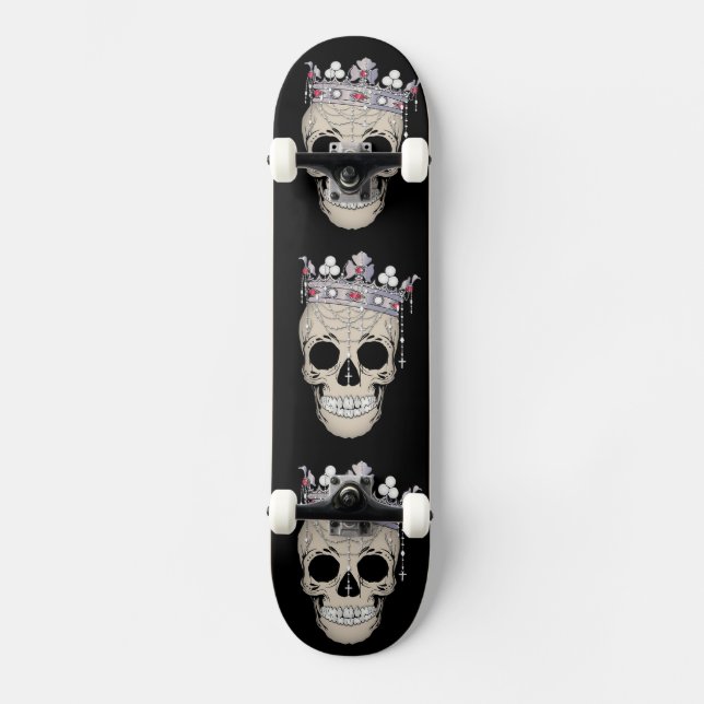 Skateboard Calaveras (Anverso)