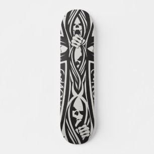 Skateboard Calaveras de gótico