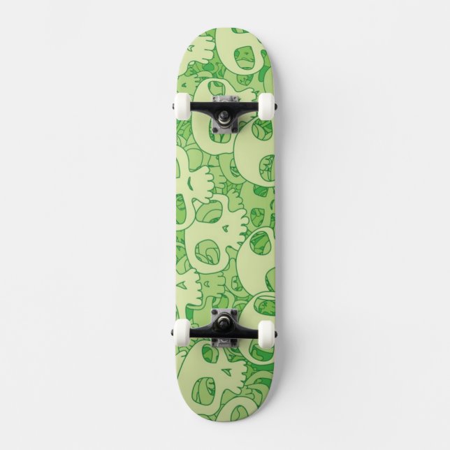 Skateboard Calaveras de Guay (Anverso)