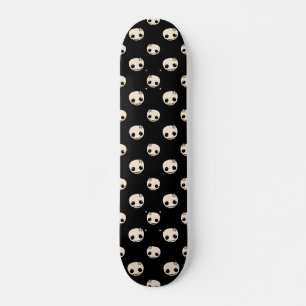 Skateboard Calaveras personalizados con un arco de estrellas 