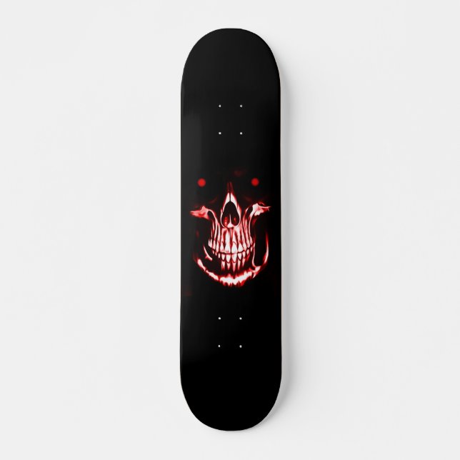 Skateboard Calavero de calavera (Anverso )