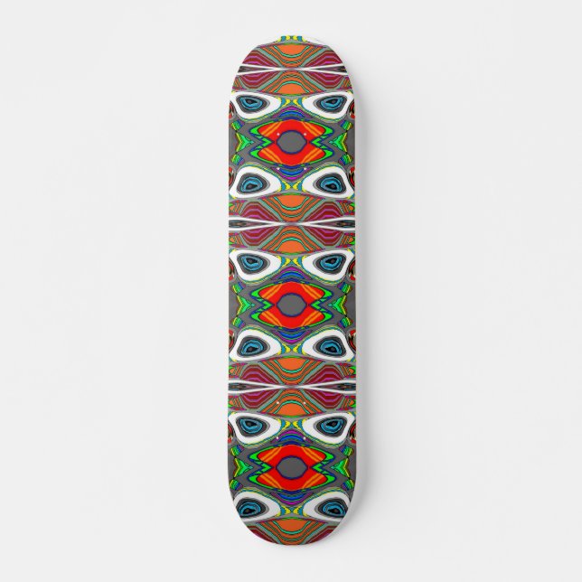 Skateboard caleidoscopio (Anverso )