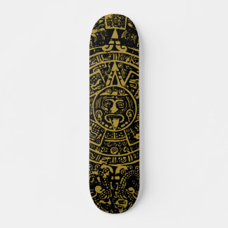Skateboard Calendario azteca