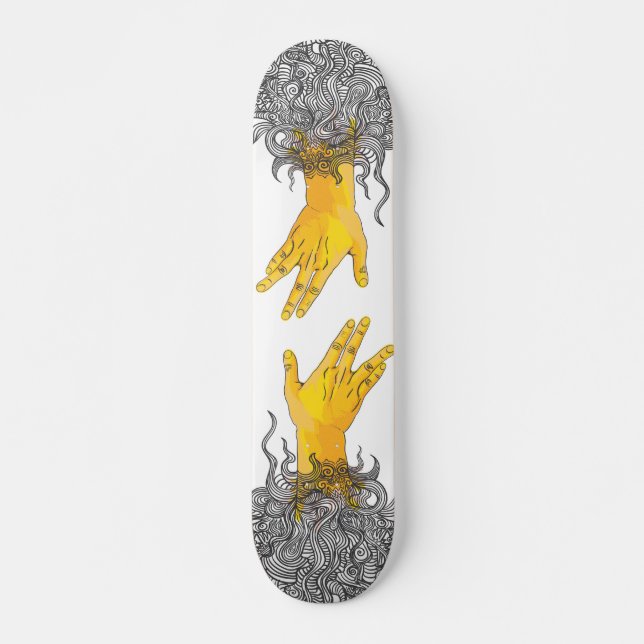 Skateboard Calentamiento (Anverso )