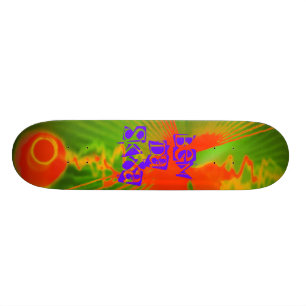 Skateboard caliente atado con alambre