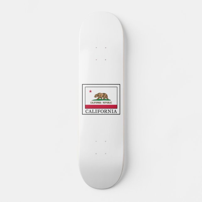 Skateboard California (Anverso)