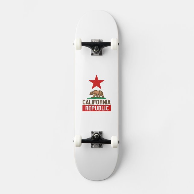 Skateboard California Republic (Anverso)