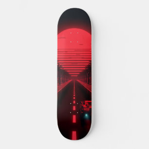 Skateboard Calle Carmesí
