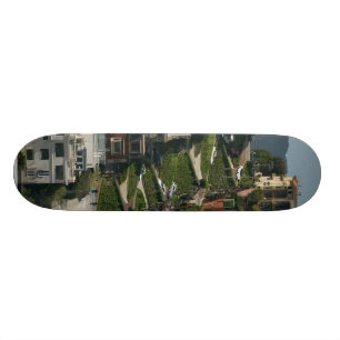 Skateboard Calle Lombard En San Francisco Americas Crookedes