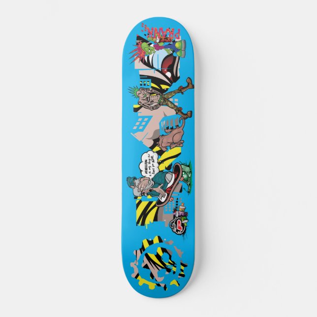 Skateboard Calle Prank (Anverso)